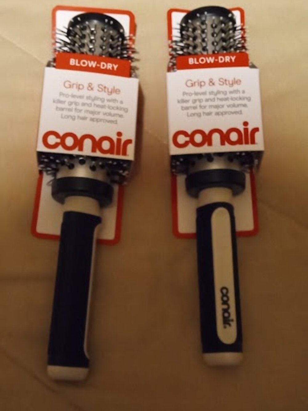 conair blow-dry brushes set of 2 brand new